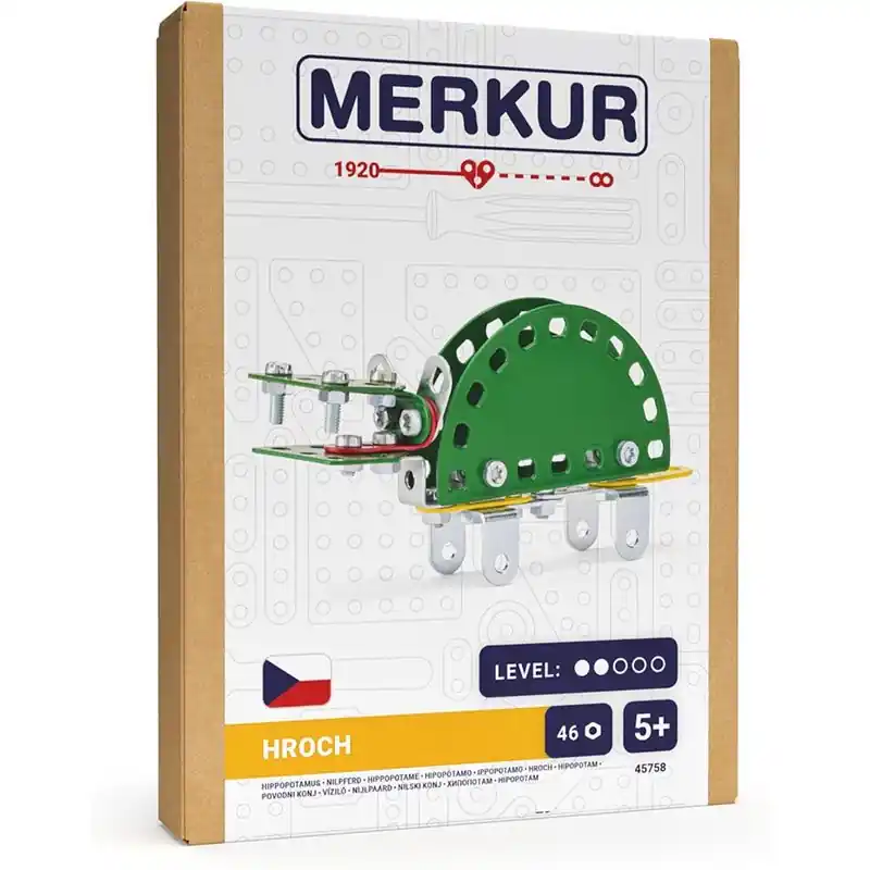 Merkur - Mini ZOO Hroch, 46 dílků Speciální Cena