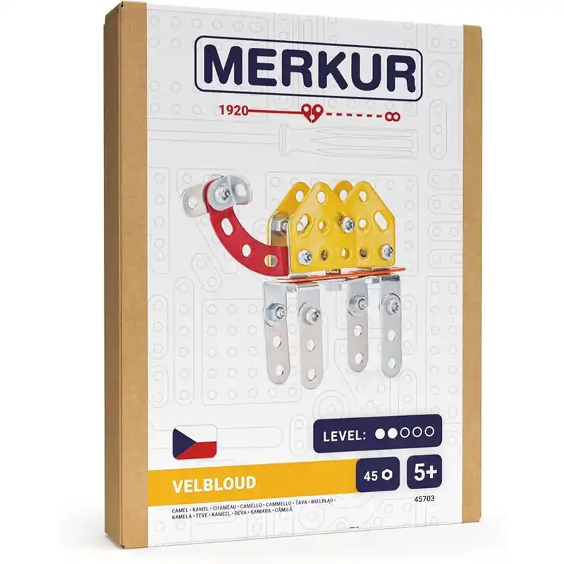 Top Prodej Merkur - Mini ZOO Velbloud, 45 dílků