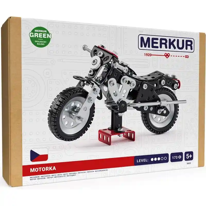 Merkur - Motorka, 173 dílků Vysoce Kvalitní