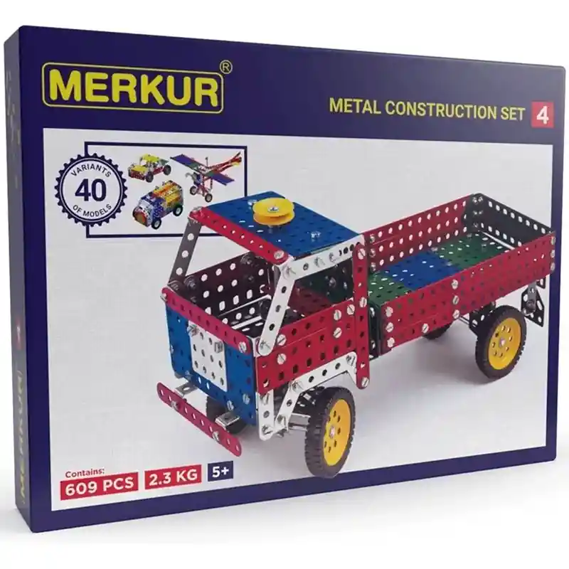 Merkur - Stavebnice M4 - 40 modelů, 609 dílků Ověřený