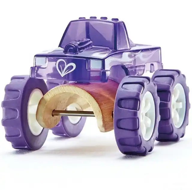 Jen Po Omezenou Doba Auto - Autíčko mini Monster Truck fialové (Hape)