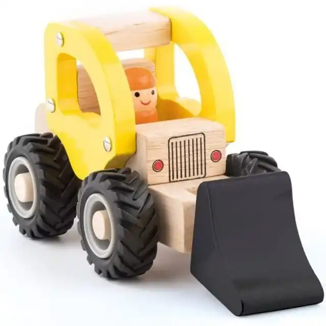 Auto - Bagr dřevěné autíčko (Woody) Nakupujte Hned