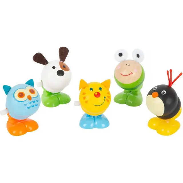 Dokud Zásoby Vydrží Drobné hračky - Natahovací skákací zvířátko, 1ks (Small foot)