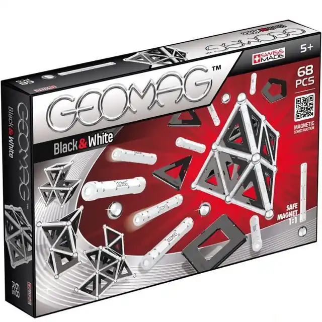 Akce Geomag - Black & White, 68 ks