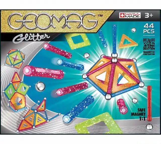 Cenová Bomba Geomag - Glitter, 44 ks