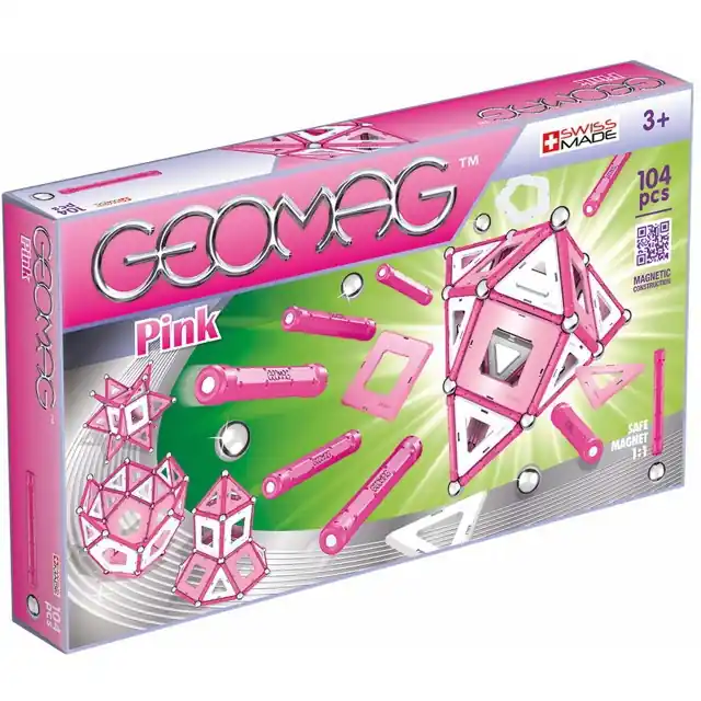 Geomag - Pink, 104 ks Víkendová Akce