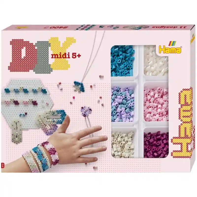 Expresní Doručení Hama zažehlovací korálky - MIDI Box, 2400ks Výroba šperků