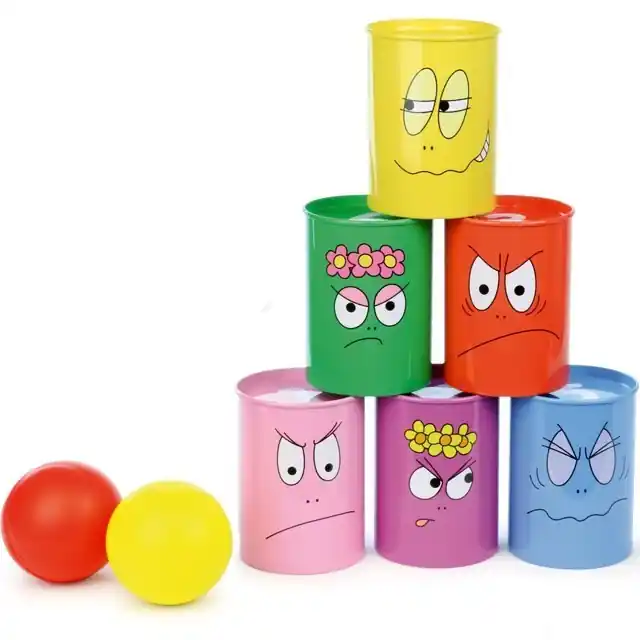 Házení na plechovky - Obličeje Barbapapa (Vilac) Odeslání Ihned