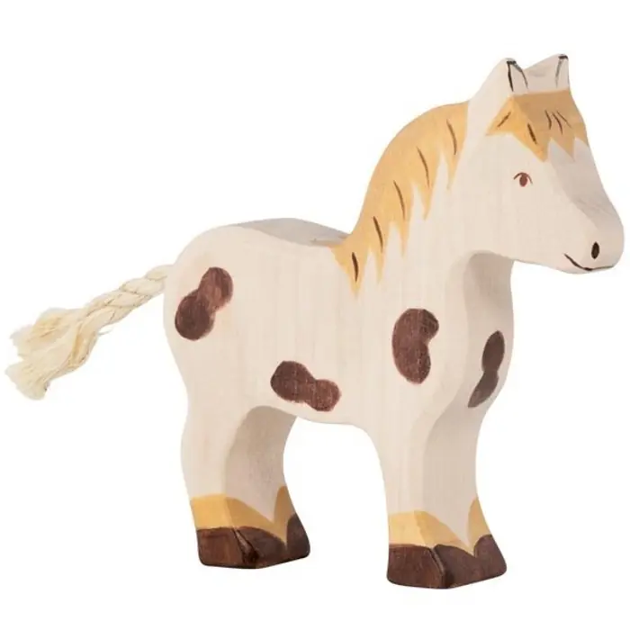 Holztiger - Dřevěné zvířátko, Kůň pony - poník Sezónní Sleva