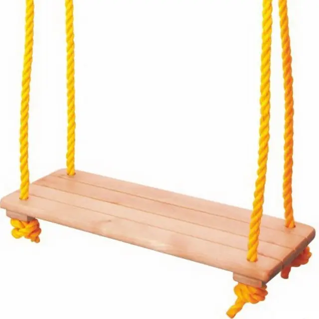 Hit Sezóny Houpačka - Jednoduchá dřevěná přírodní (Woody)