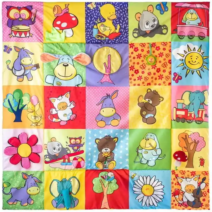 Hračka pro batolata - Hrací deka 150x150cm (Niny) Poslední Šance