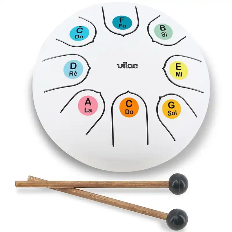 Must-Have Hudba - Bubínek kovový, Tongue drum (Vilac)
