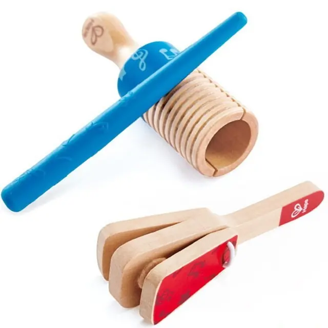 Hudba - Muzikální set, 2 perkusní nástroje (Hape) Objednat Nyní