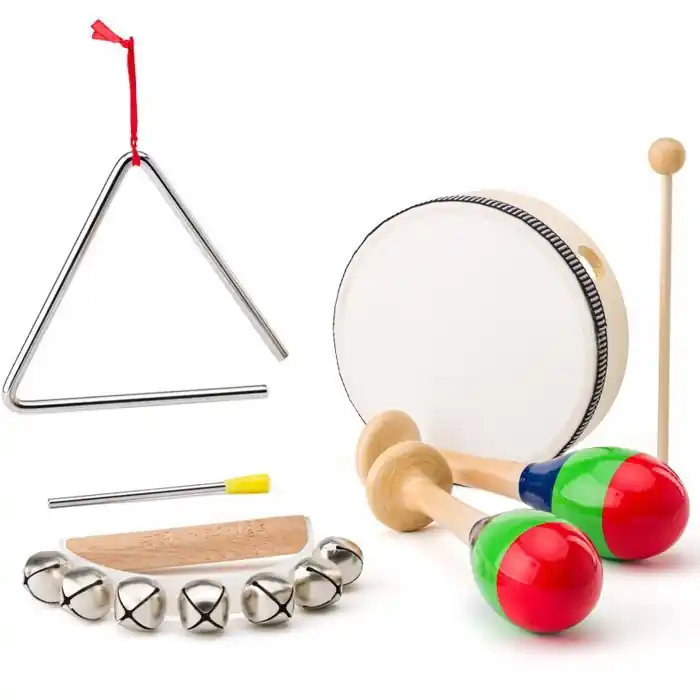 Hudba - Muzikální set, 4 nástroje (Woody) Nejprodávanější