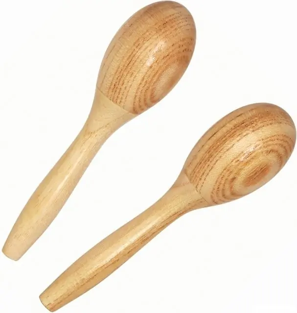 Super Cena Hudba - Rumbakoule - Maracas, přírodní (Bino)