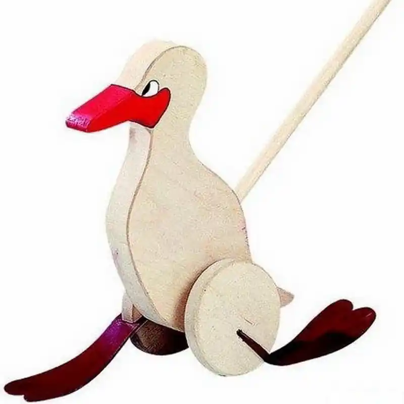 Jezdík na tyči - Plácačka, Kachna přírodní (Bino) Originální