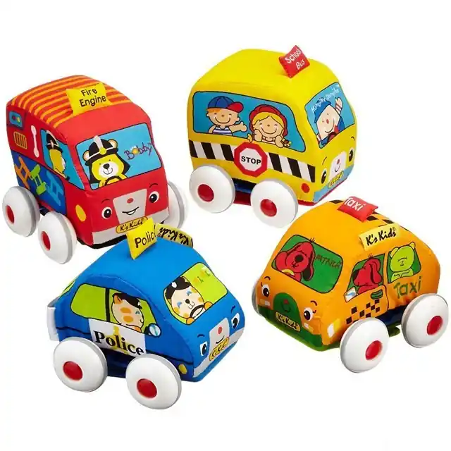 Jen Po Omezenou Doba K’s Kids - Látkové natahovací auto, 1ks
