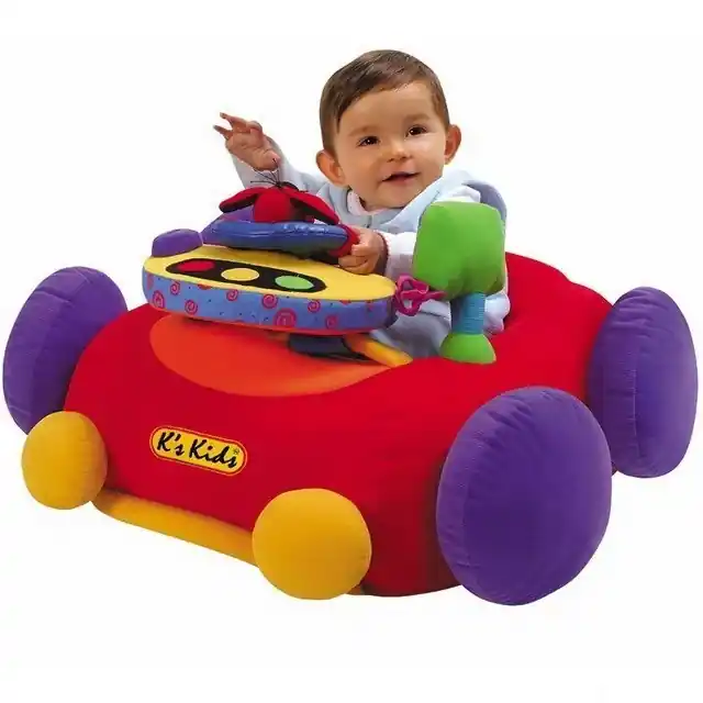 K’s Kids - Velké látkové elektronické auto Sleva
