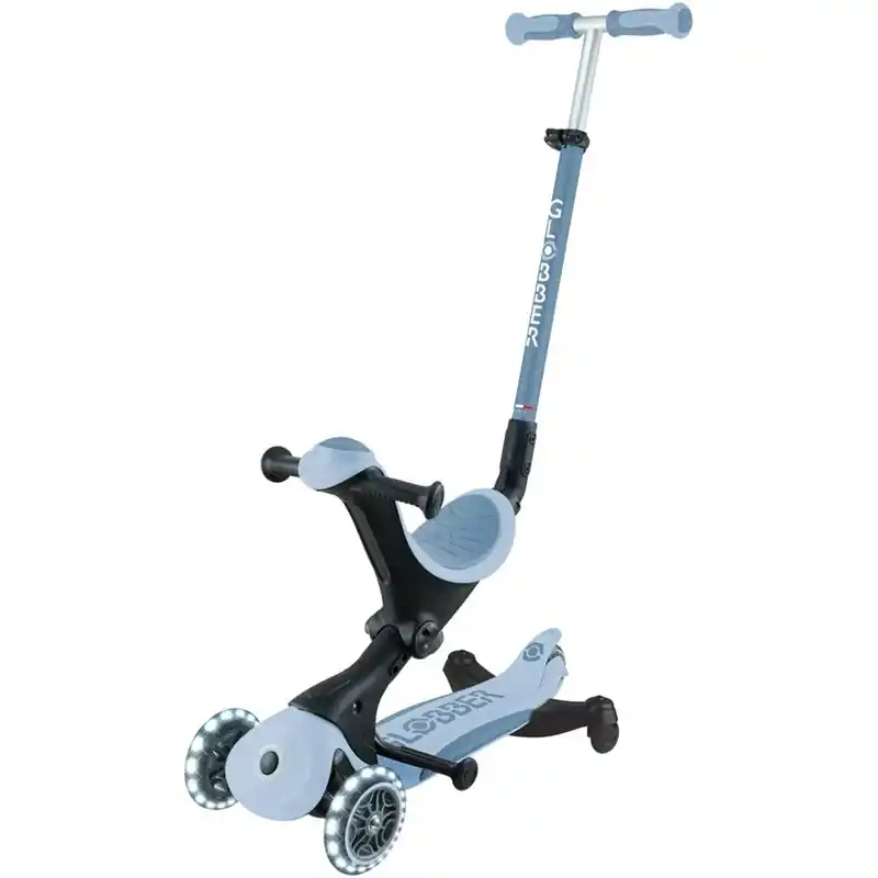 Koloběžka Globber - Go-Up Deluxe Lights Ecologic 360° 3v1, Blueberry Aktuální