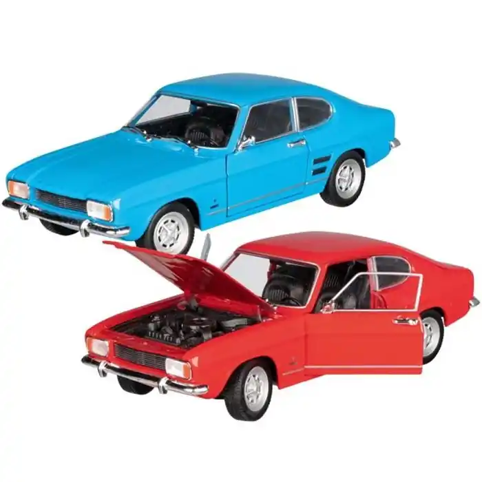 Kovový model - Auto Ford Capri (1969), 1 24, 1ks Značkový