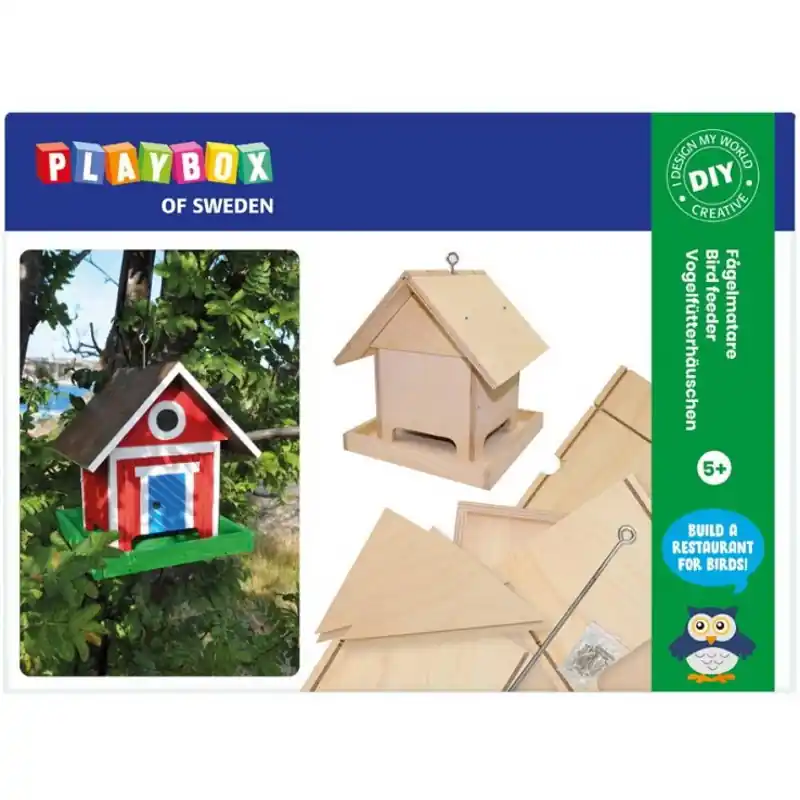 Omezená Nabídka Kreativní sada - Krmítko pro ptáky dřevěné (Playbox)