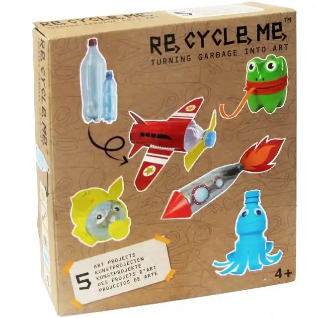 Kreativní sada - Re-cycle-me, Pro kluky, PET lahev Kup Teď