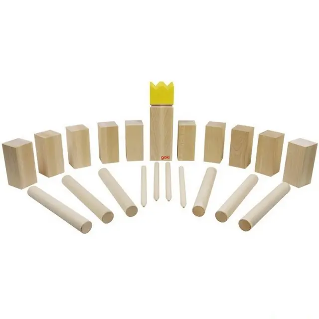 Kubb - Vikingské šachy, turnajová velikost (Goki) Nejprodávanější