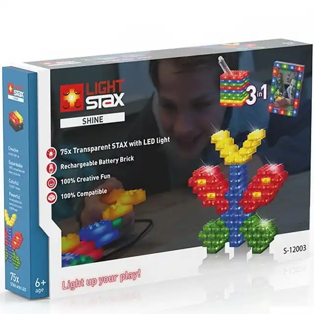 Light Stax - Shine, 75 svítících kostek Sezónní Sleva