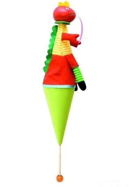 Speciální Cena Loutka javajka - Drak v kornoutu, 60cm