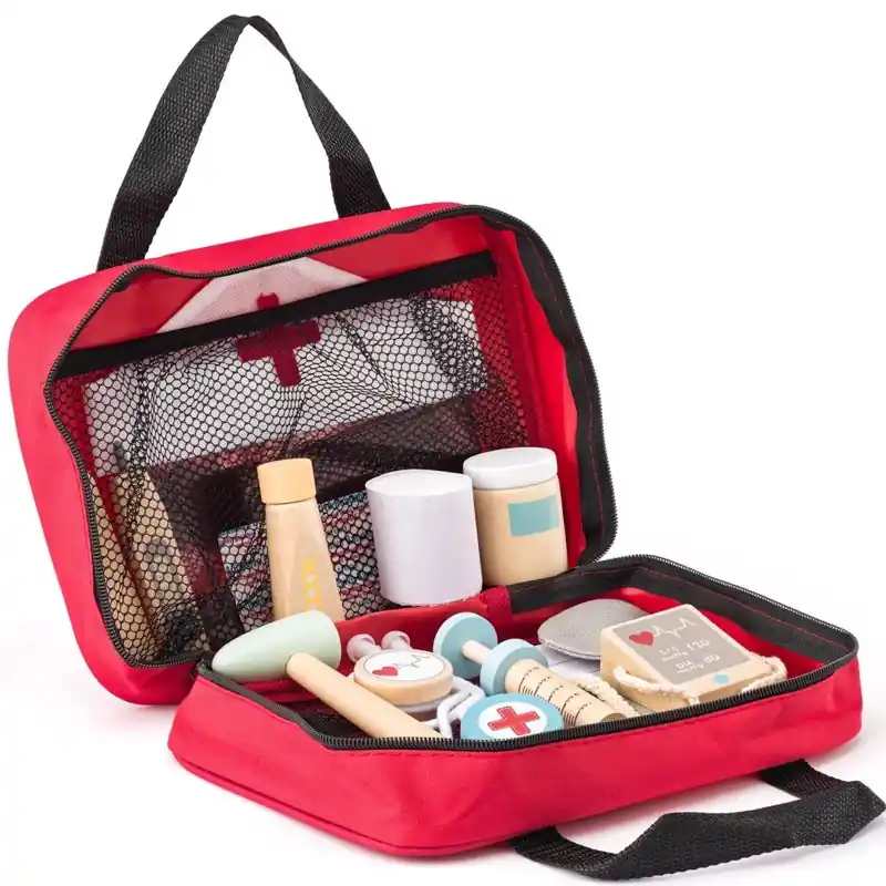Expresní Doručení Malý doktor - Set v brašně, Lékař (Woody)
