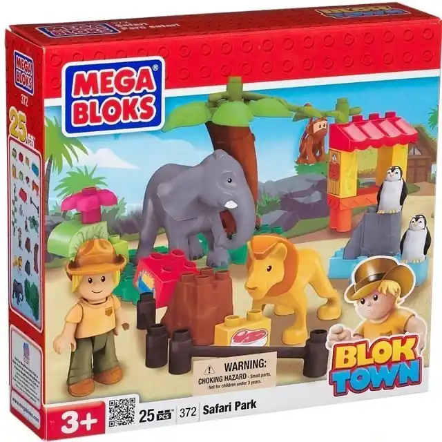 Mega Bloks - Kostky mini, Blok Town - ZOO Nízká Cena