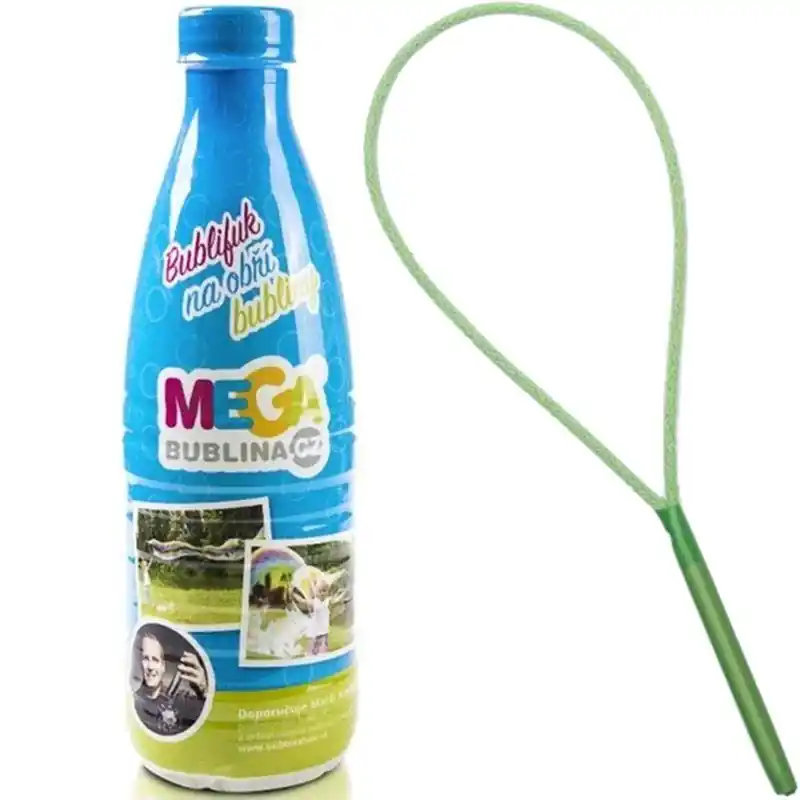 Megabublina - Bublifuk set, 1L + malá šňůrka Oblíbený