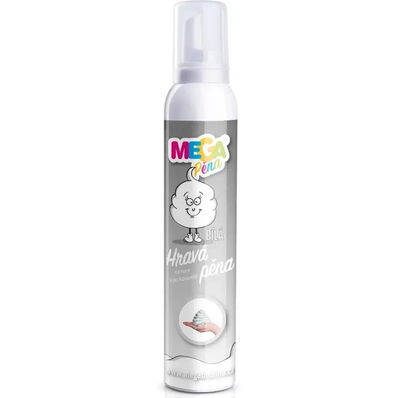 Megapěna - Kreativní pěna, Bílá, 200 ml Víkendová Akce