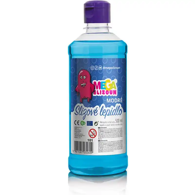 Víkendová Akce Megaslizoun - Lepidlo PVA slizové, Modré, 500 ml