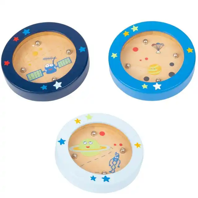 Akce Motorická hra - Mini kuličková, Vesmír kruh, 1ks (Small foot)
