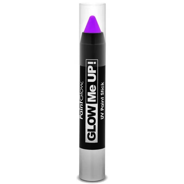 PaintGlow - Tužka na obličej UV NEON, fialová Novinka