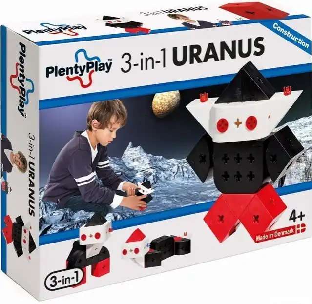 Sezónní Sleva Plenty Play Construction - Stavebnice, 3-in-1 Uranus