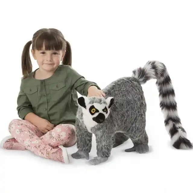 Expresní Doručení Plyšová hračka - Lemur jako živý (M&D)