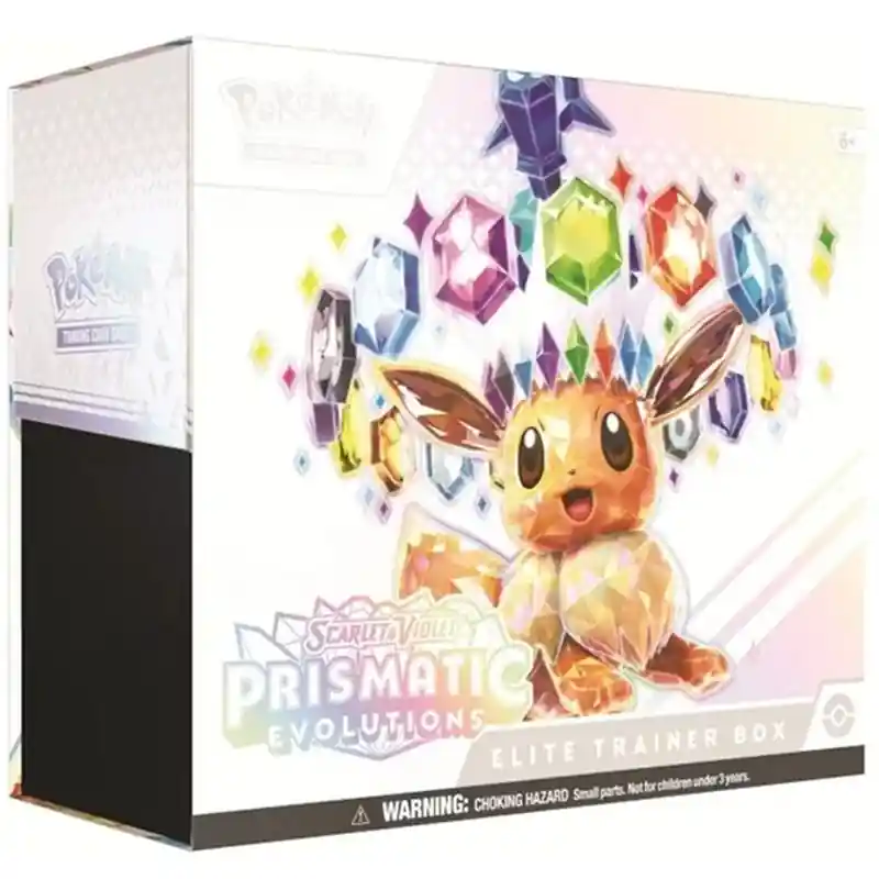 Pokémon TCG SV08.5 Prismatic Evolutions - Elite Trainer Box Nejprodávanější