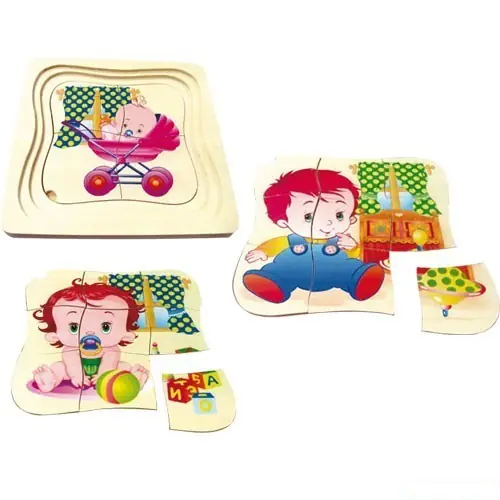Puzzle výukové - Vývoj dítěte, 22ks Originální