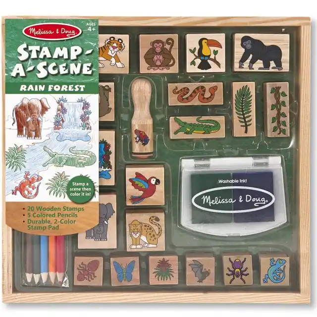 Razítka dřevěná - Set prales (M&D) Přímo Od Výrobce