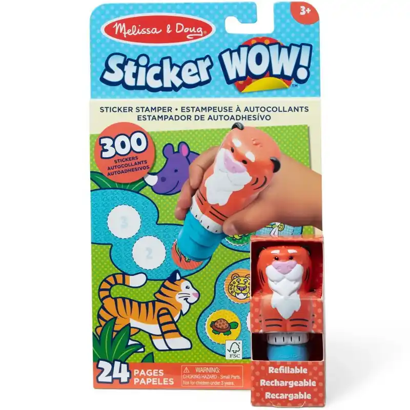 Samolepky - Sticker WOW!, Tygr (M&D) Časově Omezené