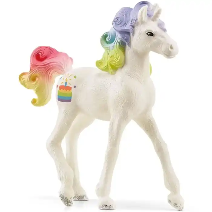 Schleich - Bayala, Jednorožec hříbě Rainbow Cake Finální Výprodej