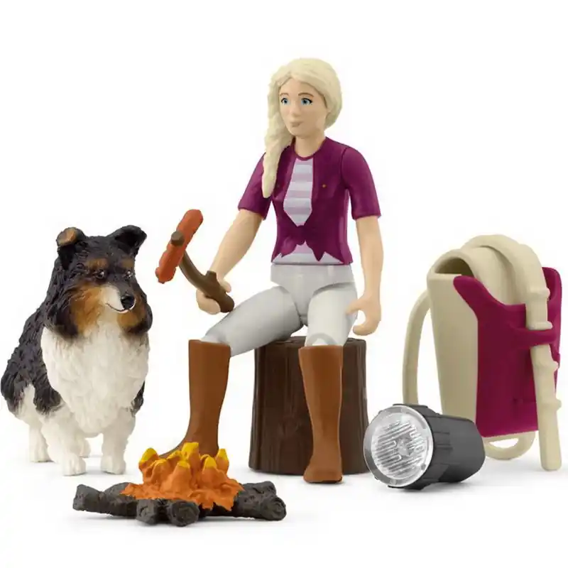 Schleich - Jezdecký klub, Hrací sada Sofiino opékání s rodinou a přáteli Akce