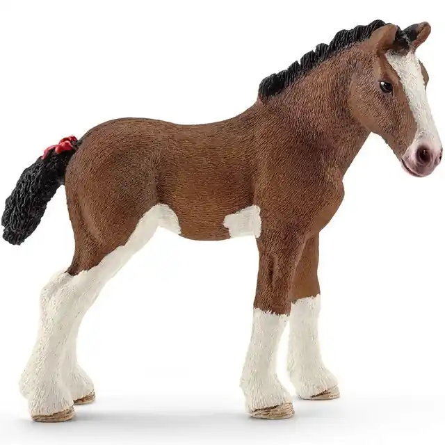 Oblíbený Schleich - Kůň, Clydesdalské hříbě