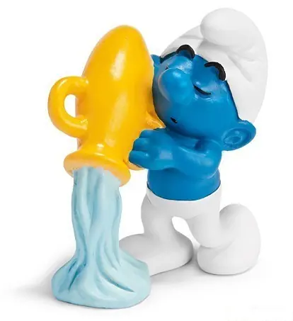 Schleich - Šmoulové, Šmoula znamení Vodnář Akce
