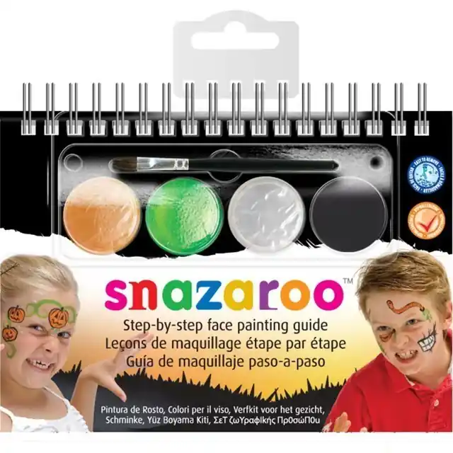 Snazaroo - Sada 4 barev na obličej, Halloween Aktuální