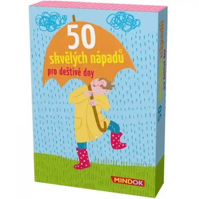 Vrácení Zdarma Společenská hra - 50 skvělých nápadů pro děštivé dny