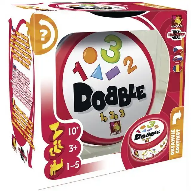Autentický Společenská hra - Dobble 1-2-3