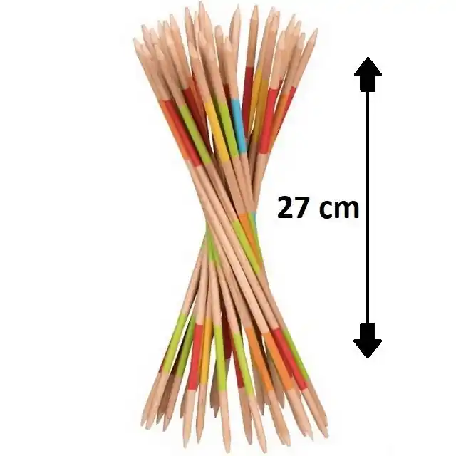 Top Prodej Společenská hra - Mikádo dřevěné, 27cm (Goki)